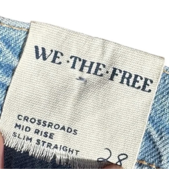 Free People Light Blue Denim Jeans - Picture 4 of 6